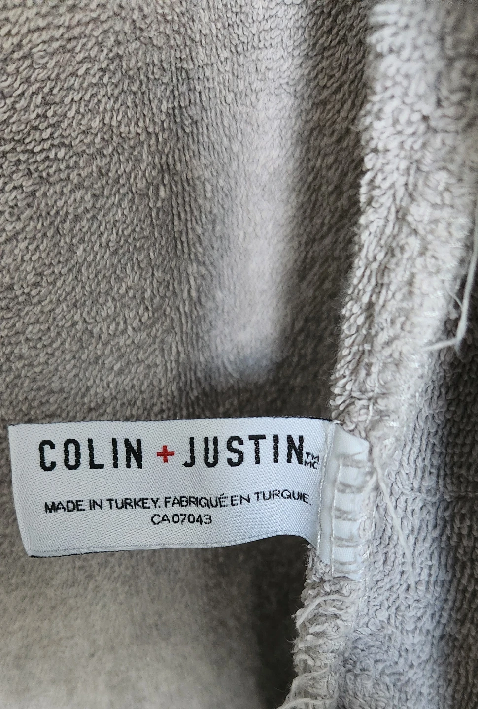 Colin + Justin Robe - Grey - photo 3