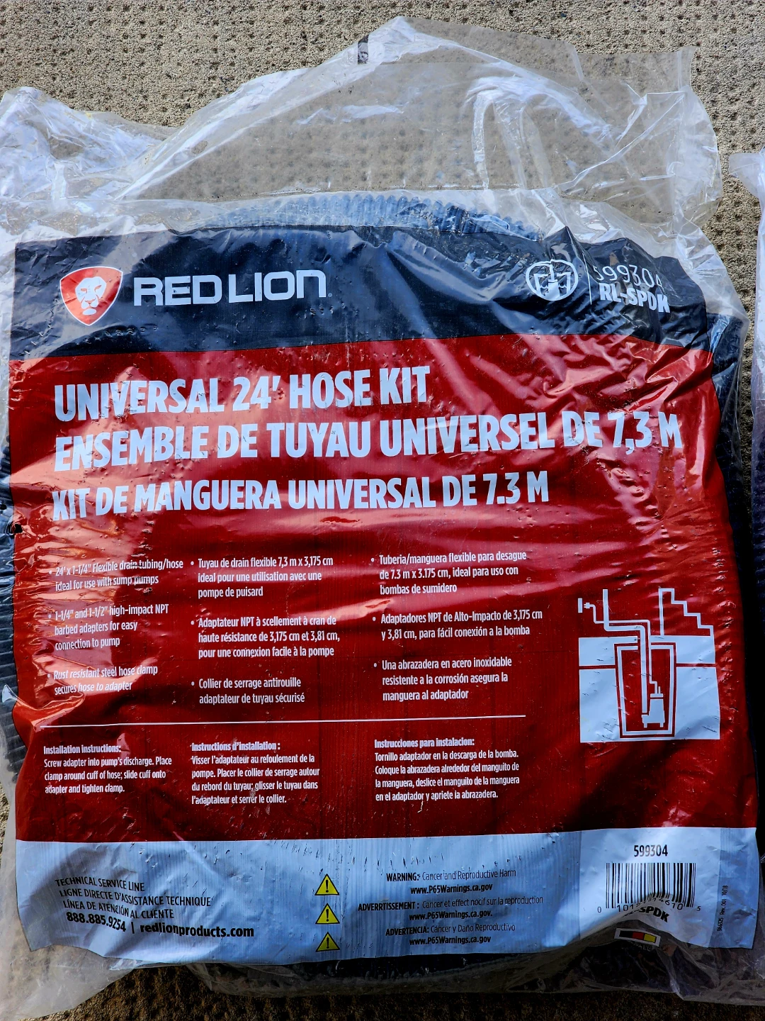 Red Lion Universal 24' Hose Kit - New - photo 2