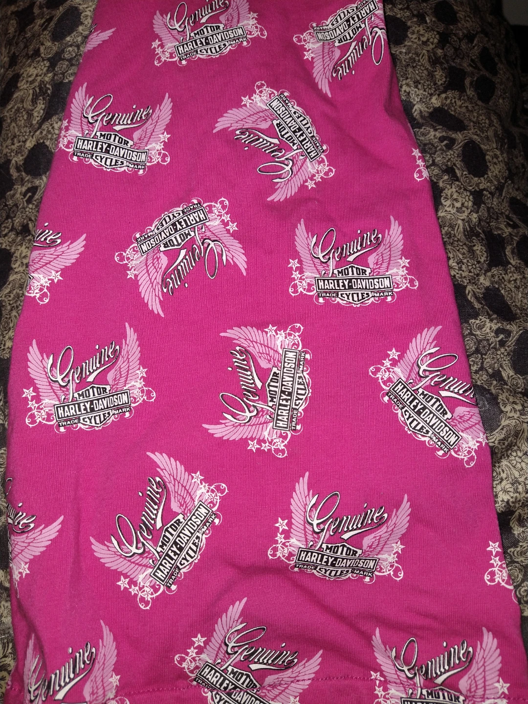 Harley Davidson Hot Pink Ponytail Cover/ bandana - photo 2