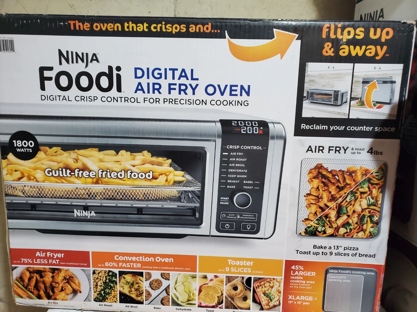 Ninja Foodi Digital Air Fry Oven