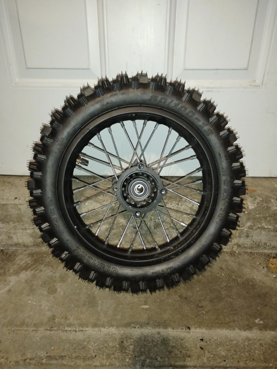 CLSheng 80/100-12 Dirt Bike Tire & Wheel - photo 2