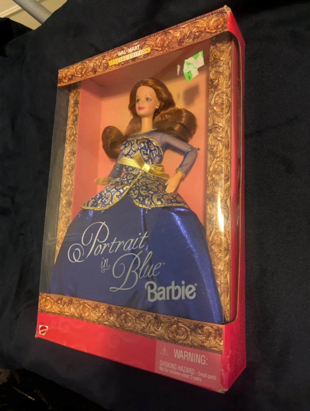 Portrait in Blue Barbie Doll