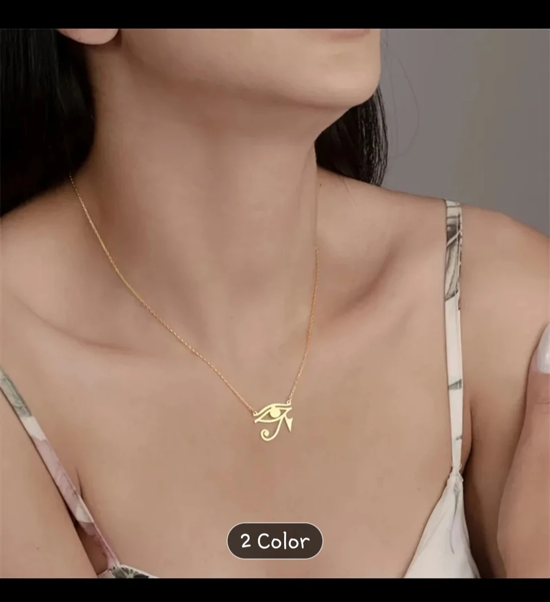 Eye of Horus Gold Necklace✨️📿👁 - photo 3