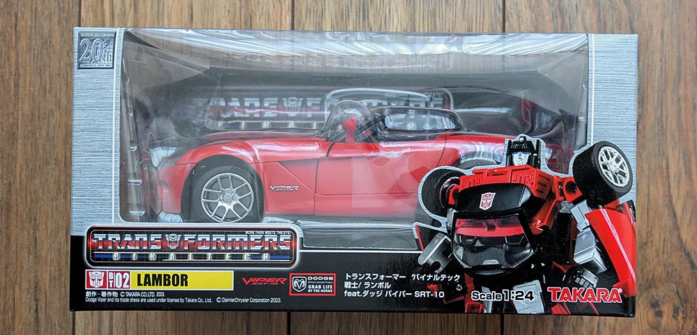 Transformers Binaltech BT-02 "Lambor" - BRAND NEW, SEALED