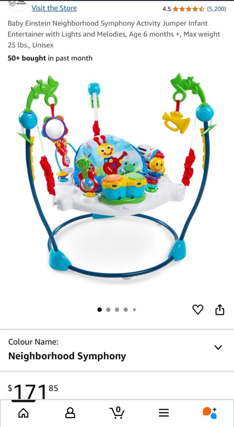 Baby Einstein Neighborhood Symphony Activity Jumper - photo 2