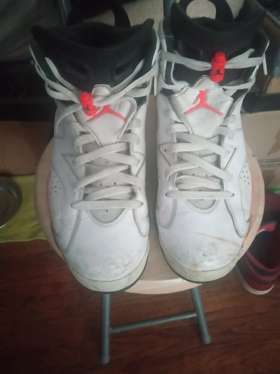 Jordan 6 Retro White/Infrared - photo 3