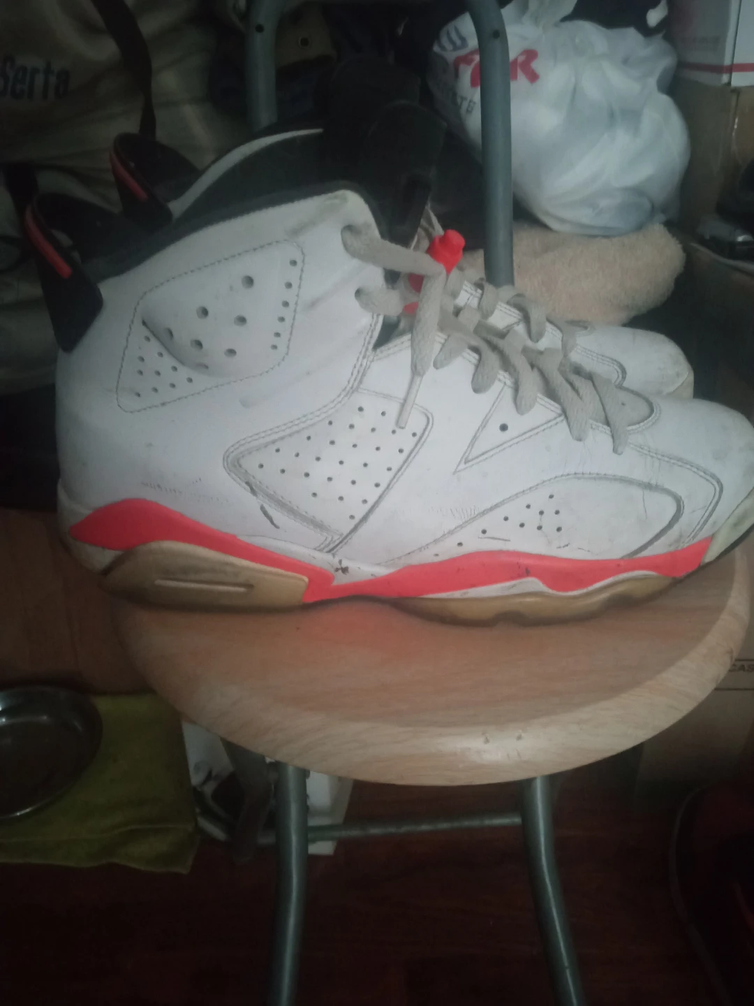 Jordan 6 Retro White/Infrared - photo 5