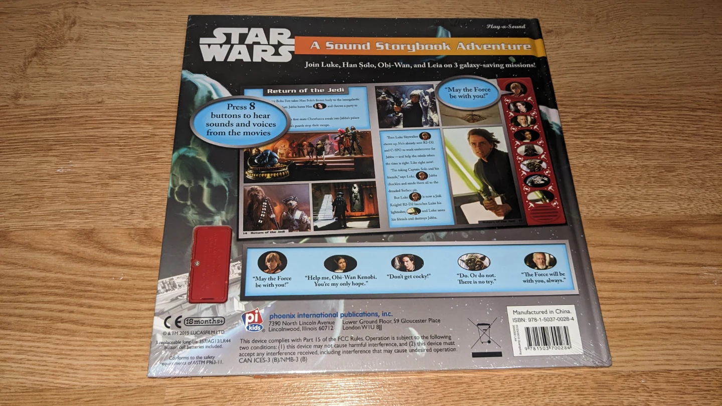 65% off! New Star Wars A Sound Storybook Adventure 🏆 - photo 3