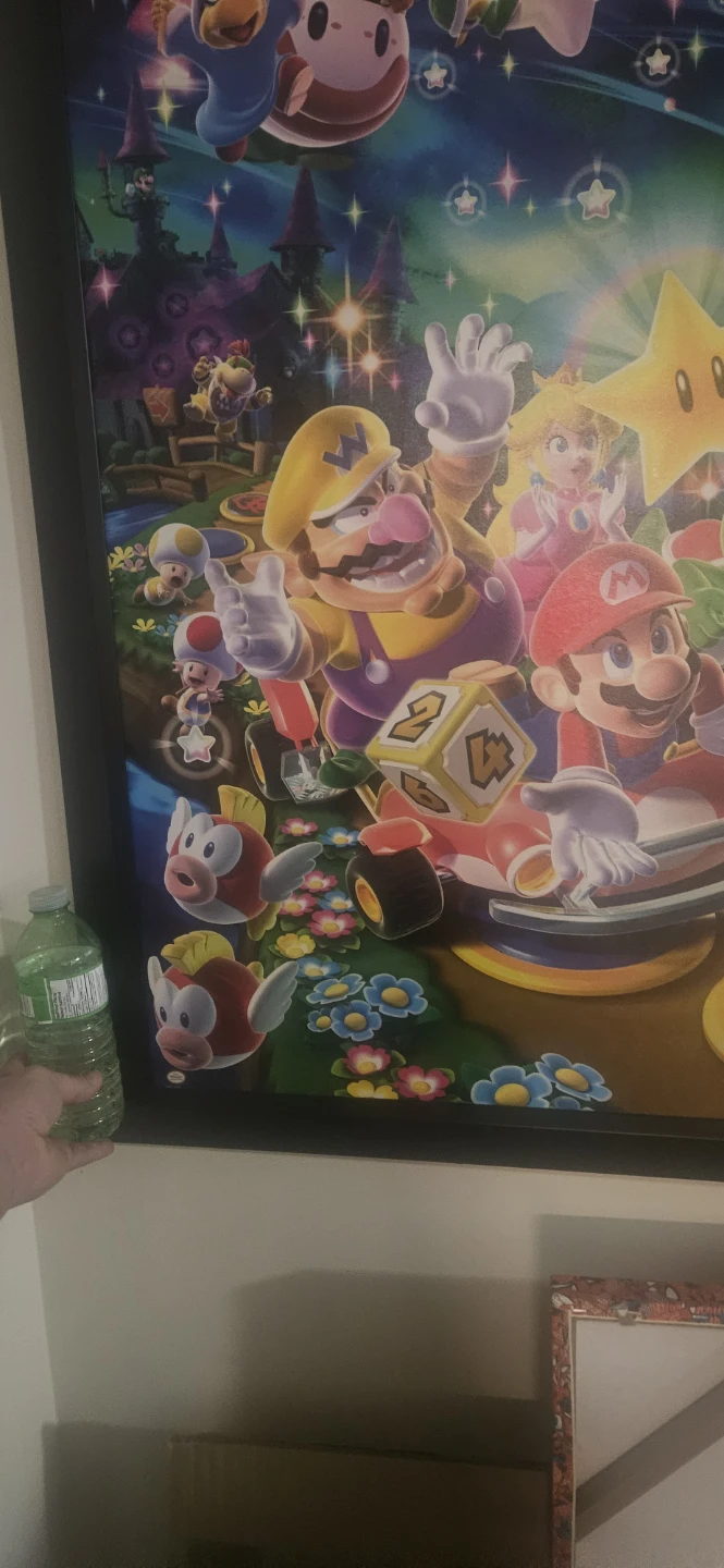 Large Mario Party 9 Framed Poster - photo 2