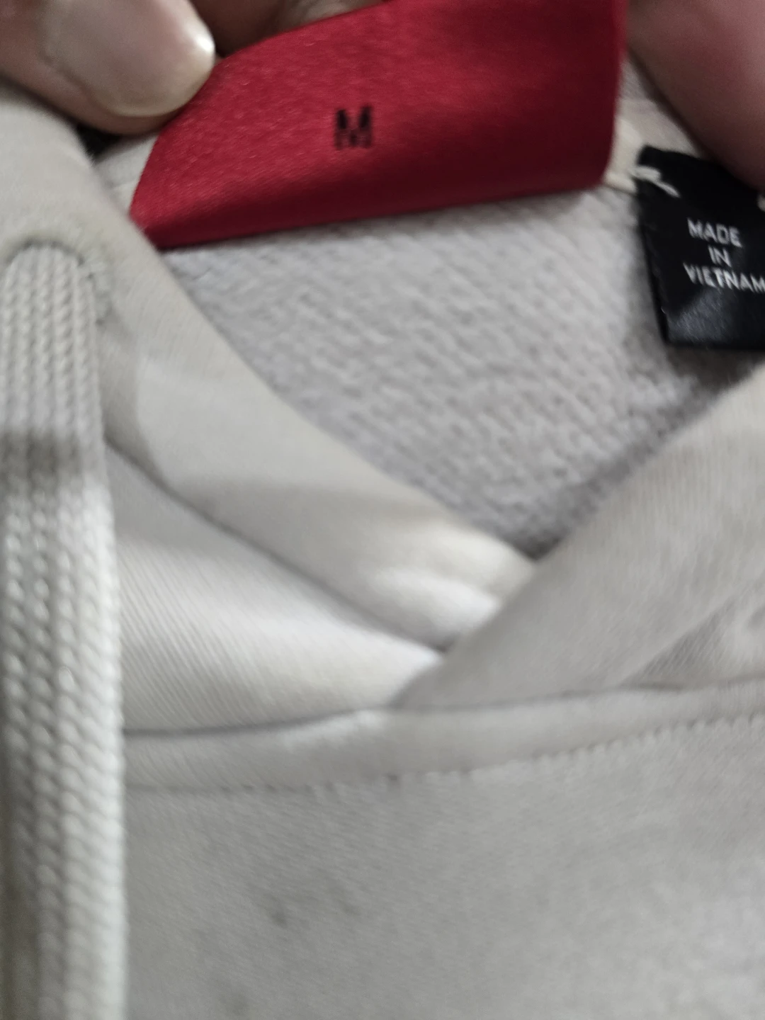 Hugo White Hoodie - Size M - photo 2