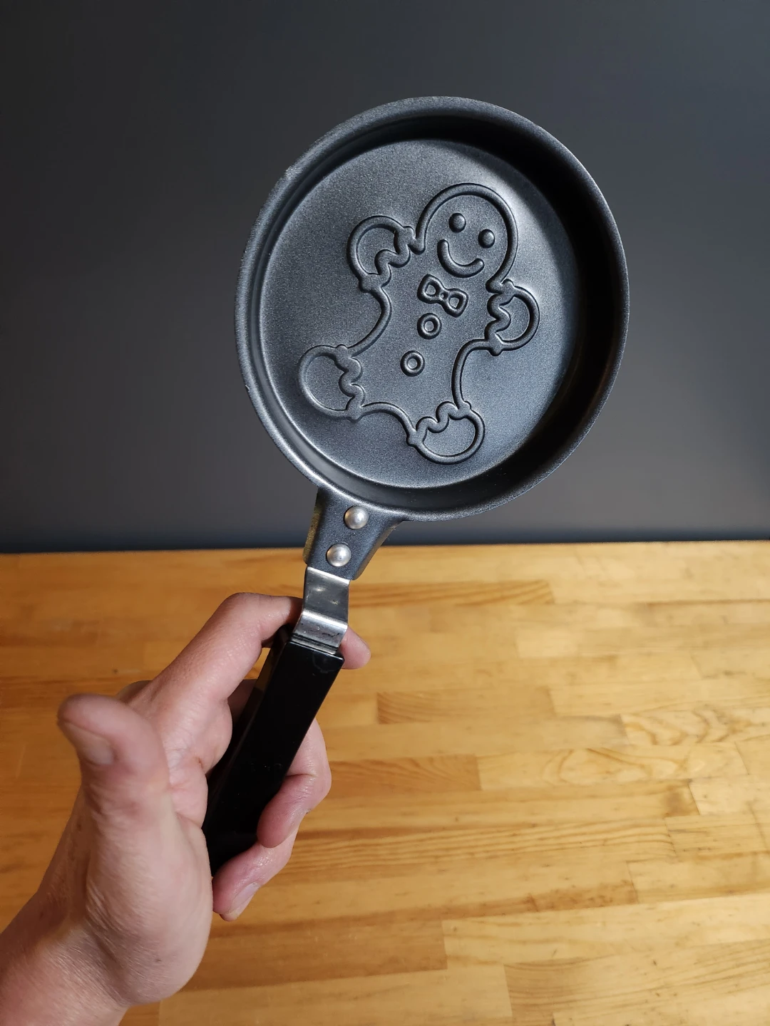 Gingerbread Man Pancake Pan