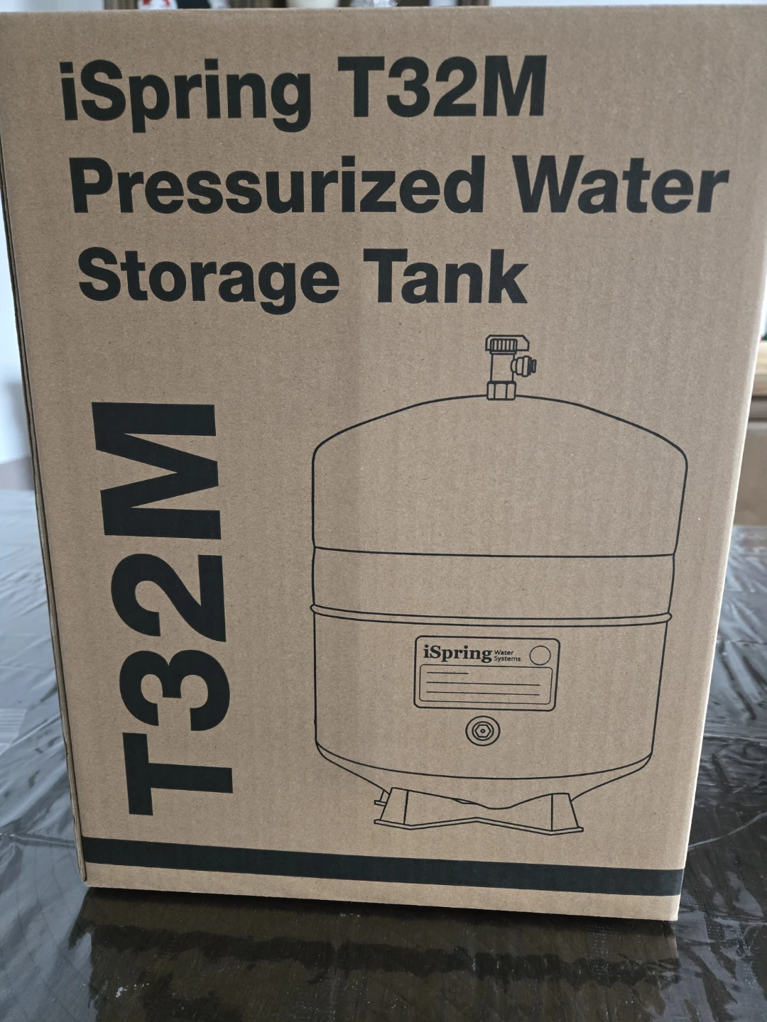 iSpring T32M Pressurized Water Storage Tank
