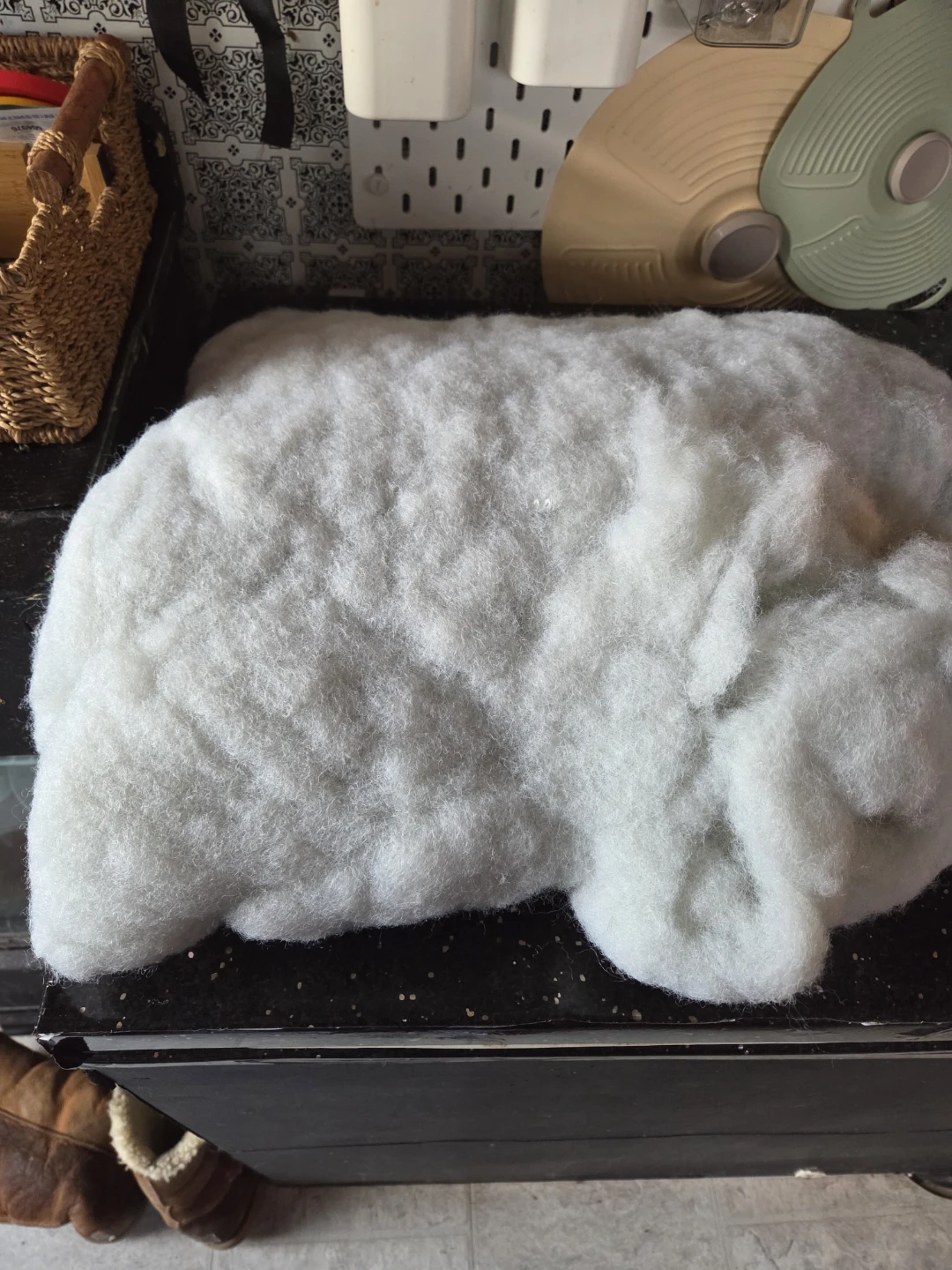 Free:  Stuffing from a pillow