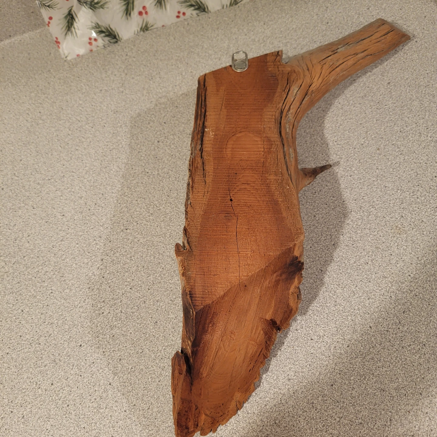 Hand Carved Wood Spirit Wall Art - photo 2