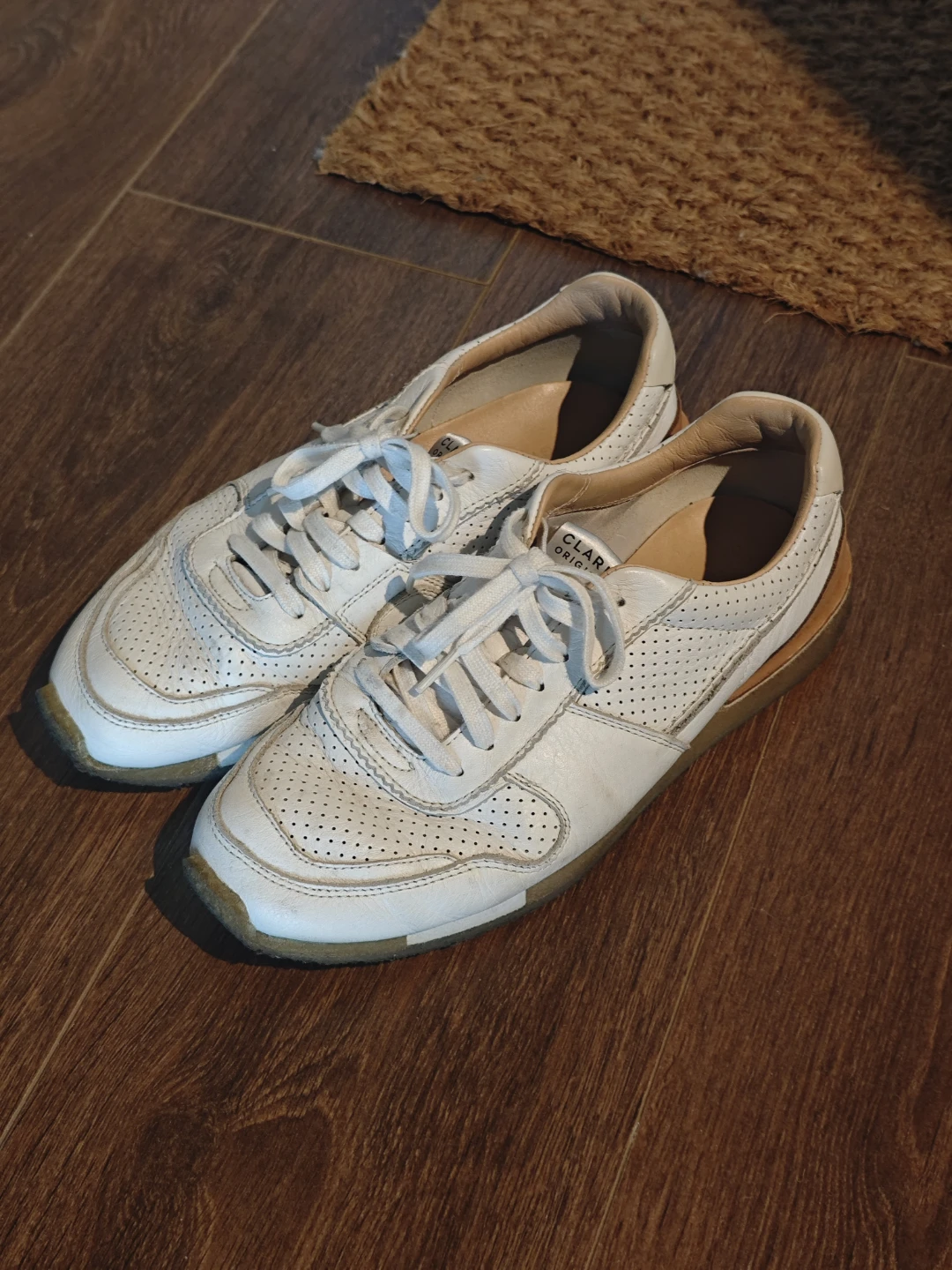 White Clarks Originals Tor Runner US10 - photo 3