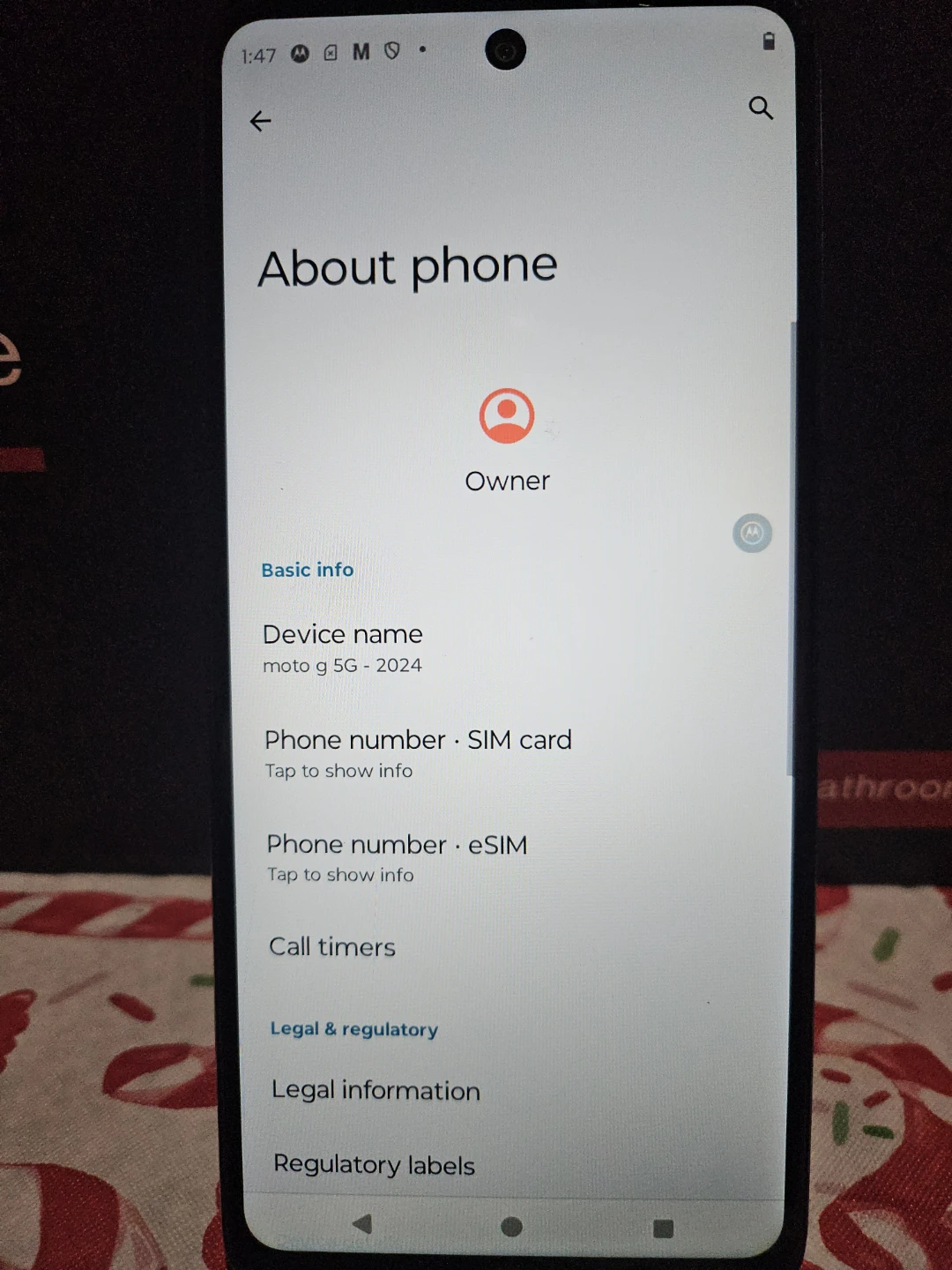 Motorola phone - photo 4