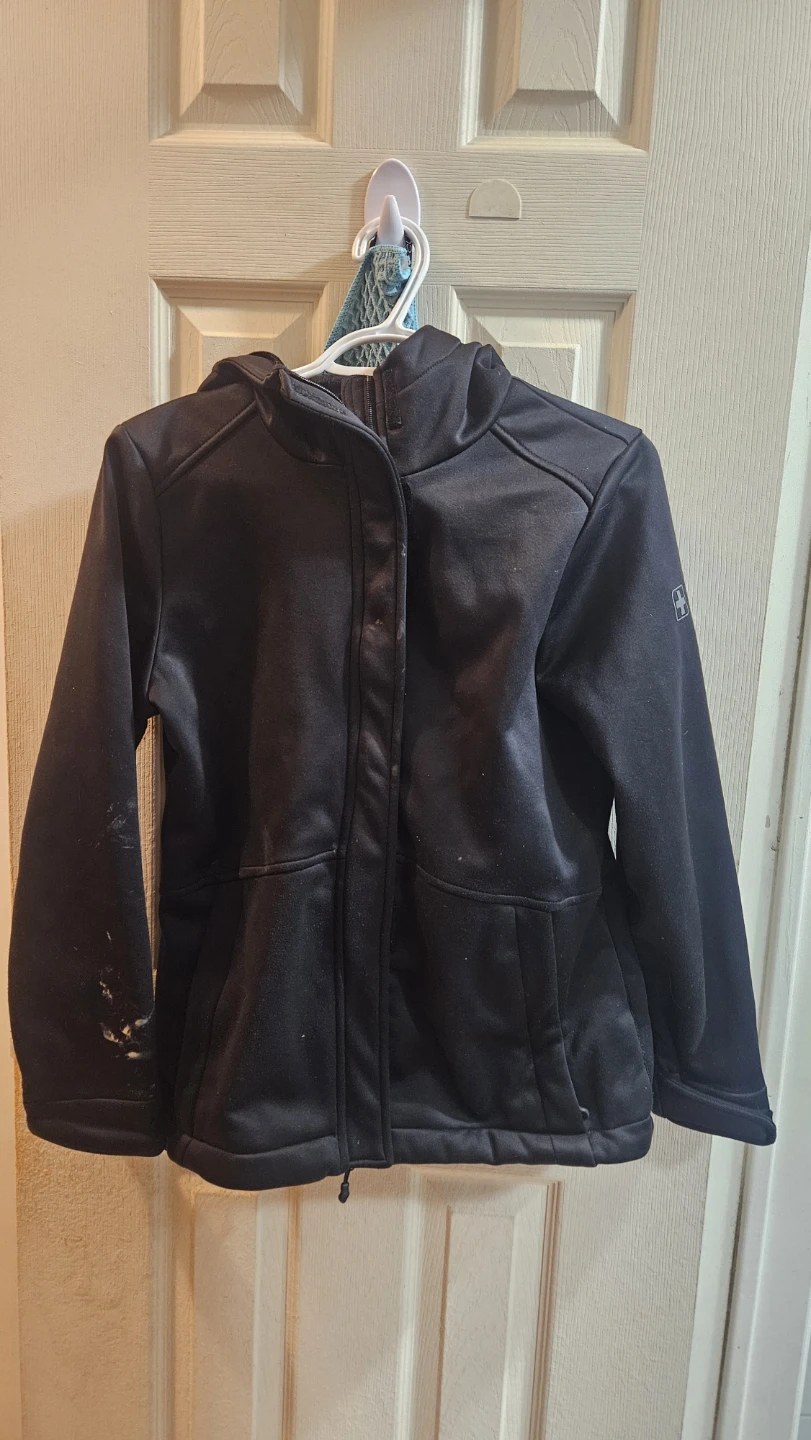 Swiss Tech Black Fleece Lined Jacket