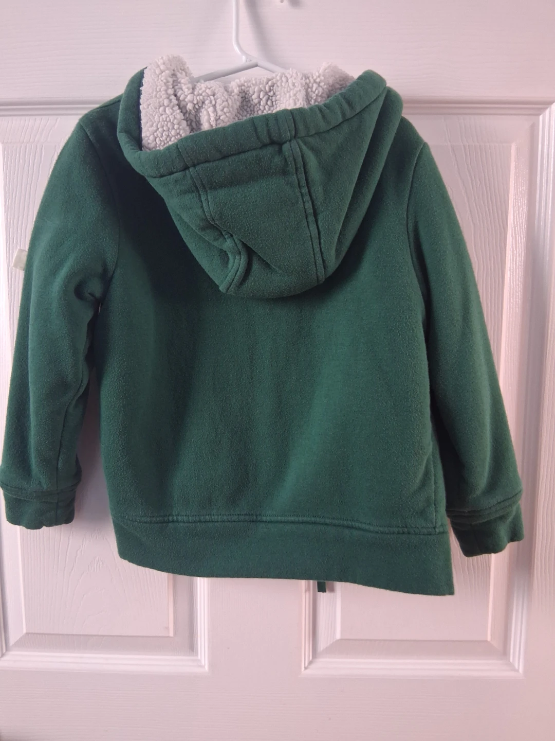 Wonder Nation Green Fleece Lined Hoodie Size XS (4-5) - photo 4