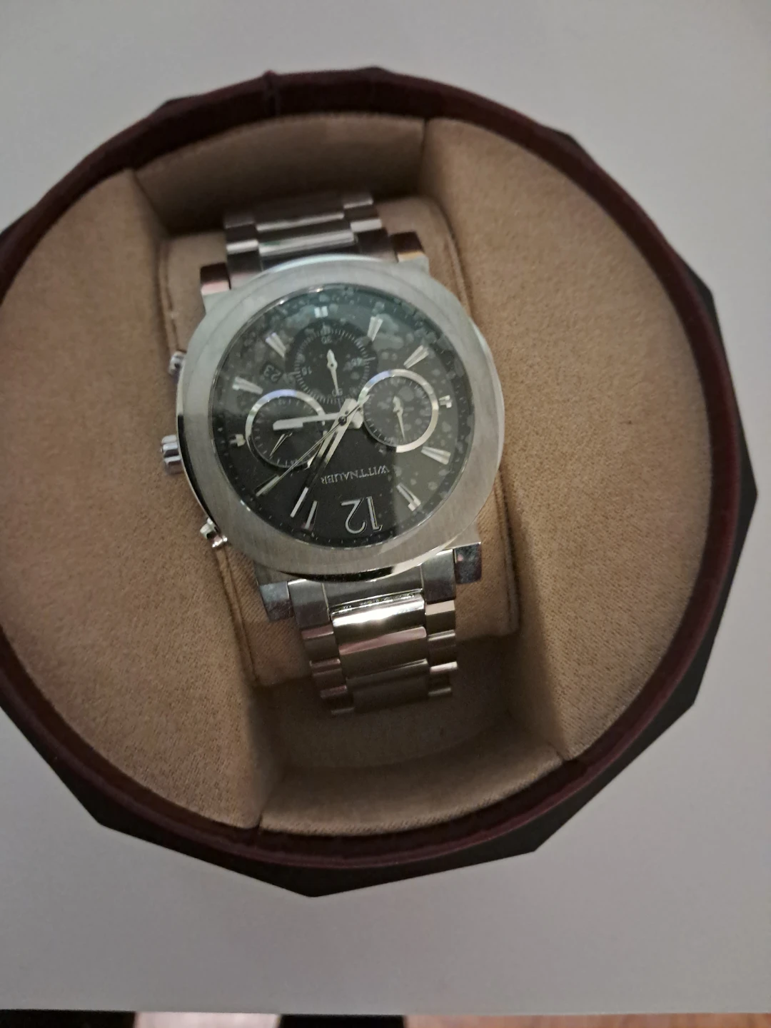 Wittnauer Men's Silver Chronograph Watch - photo 2