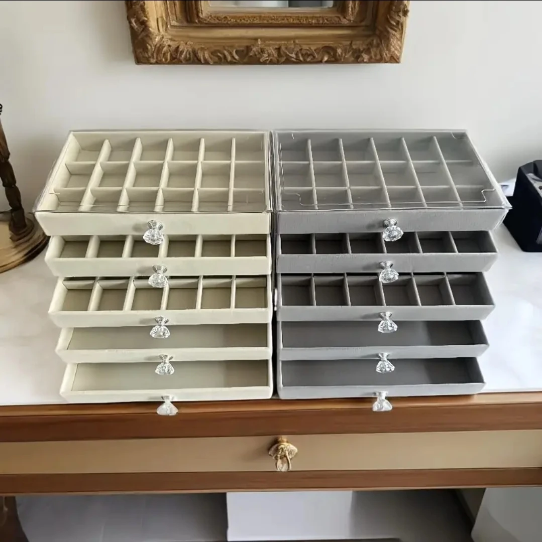Brand new grey and beige Jewelry Organizer Box $20 EACH