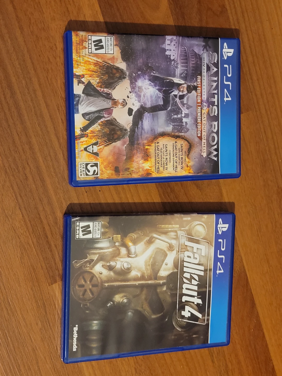 Fallout 4  & Saints Row IV PS4 Game