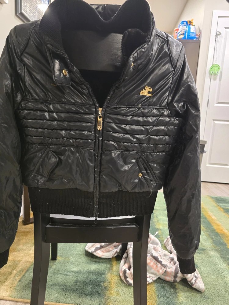 Apple Bottoms Black Puffer Jacket