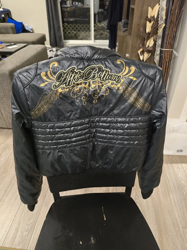 Apple Bottoms Black Puffer Jacket - photo 2