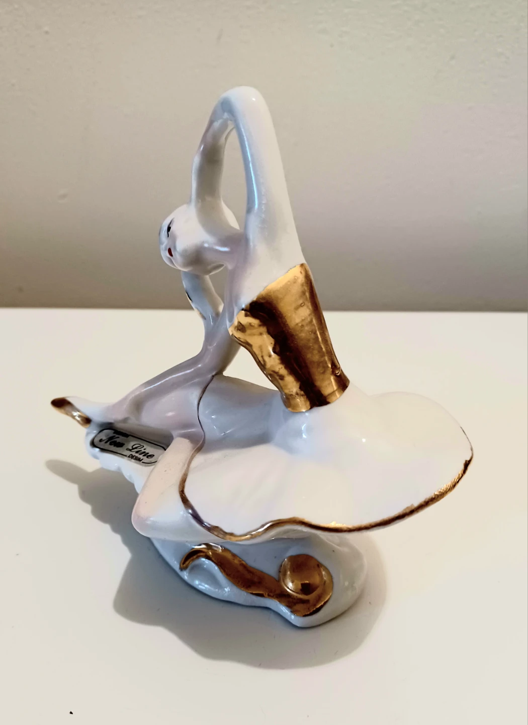 Vtg Italian Capodimonte Ballerina Figurine - photo 2