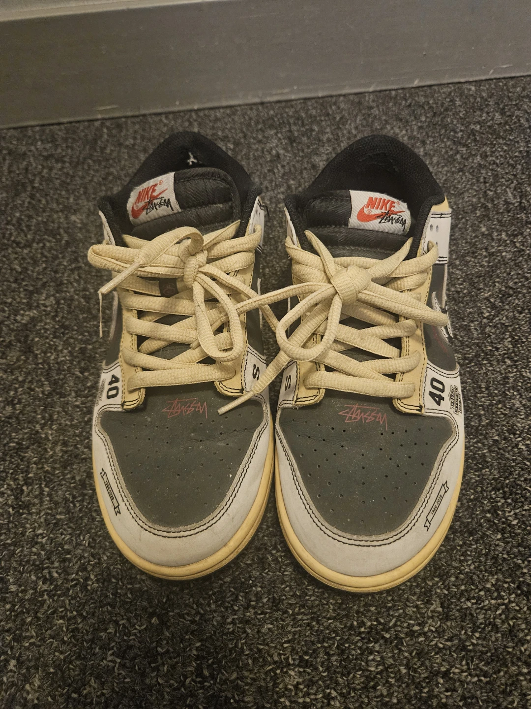 Nike Dunk Low Stussy Fossil - photo 2