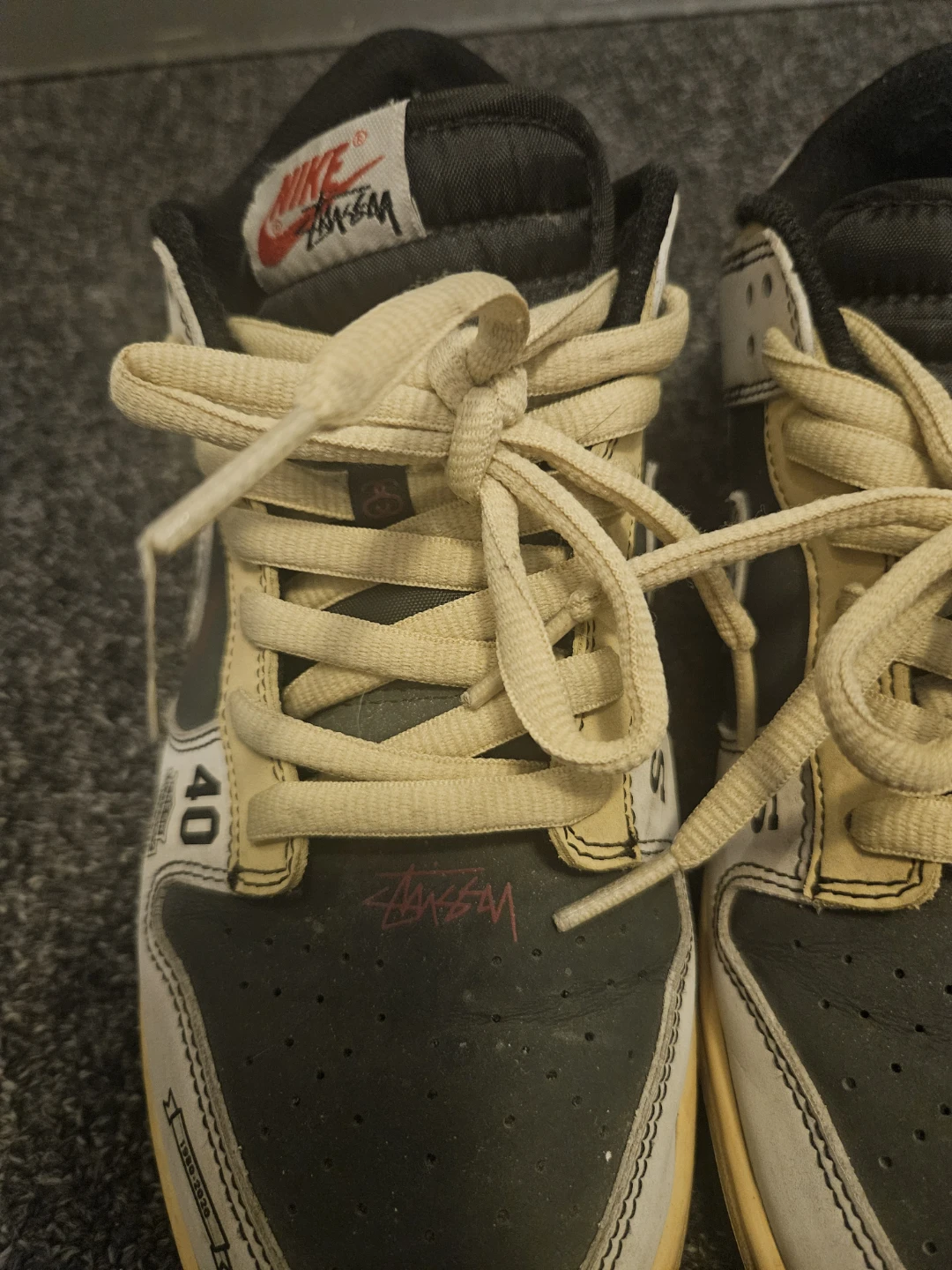 Nike Dunk Low Stussy Fossil - photo 3