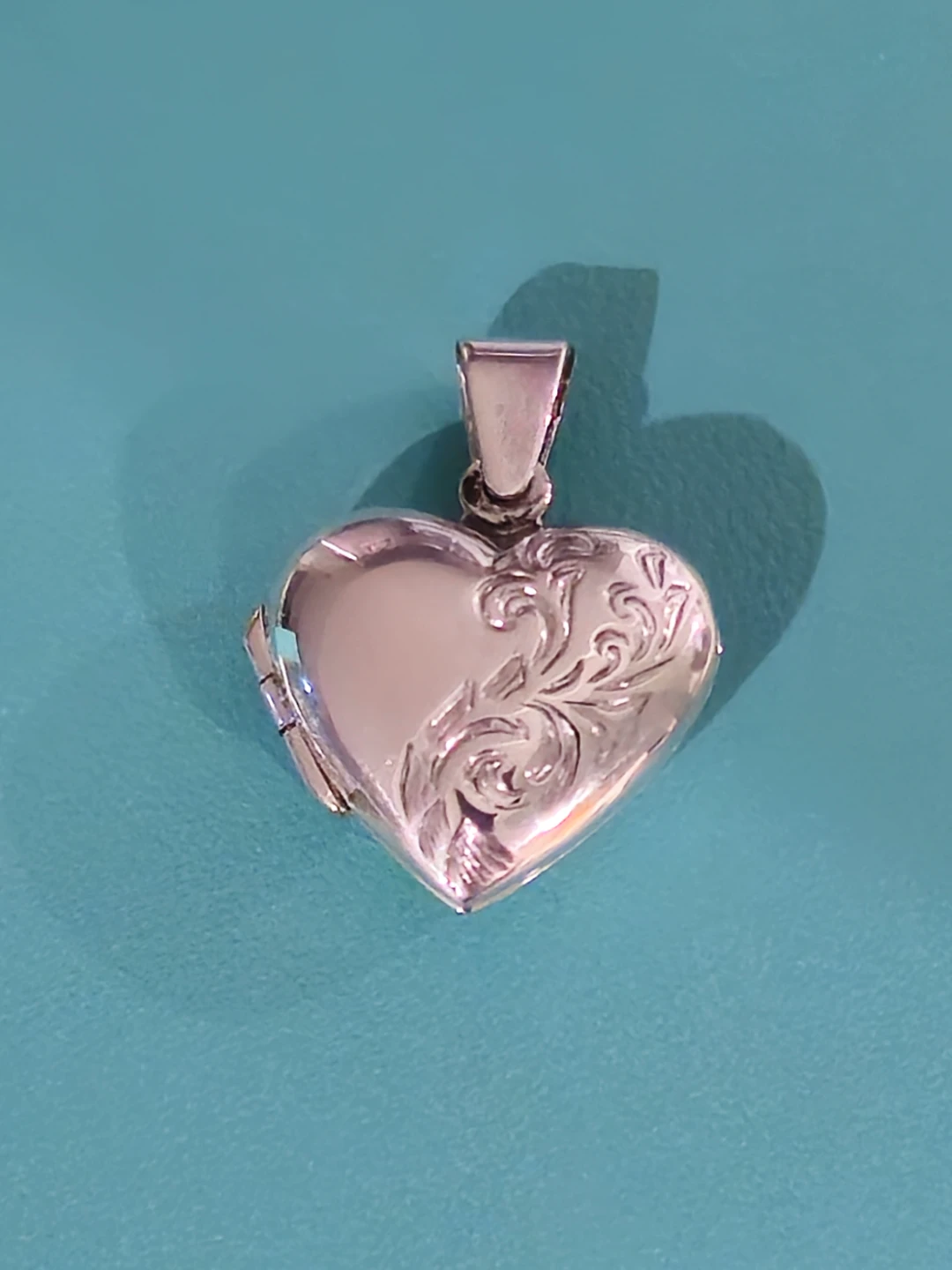 Heart Locket Pendant 925 Sterling Silver