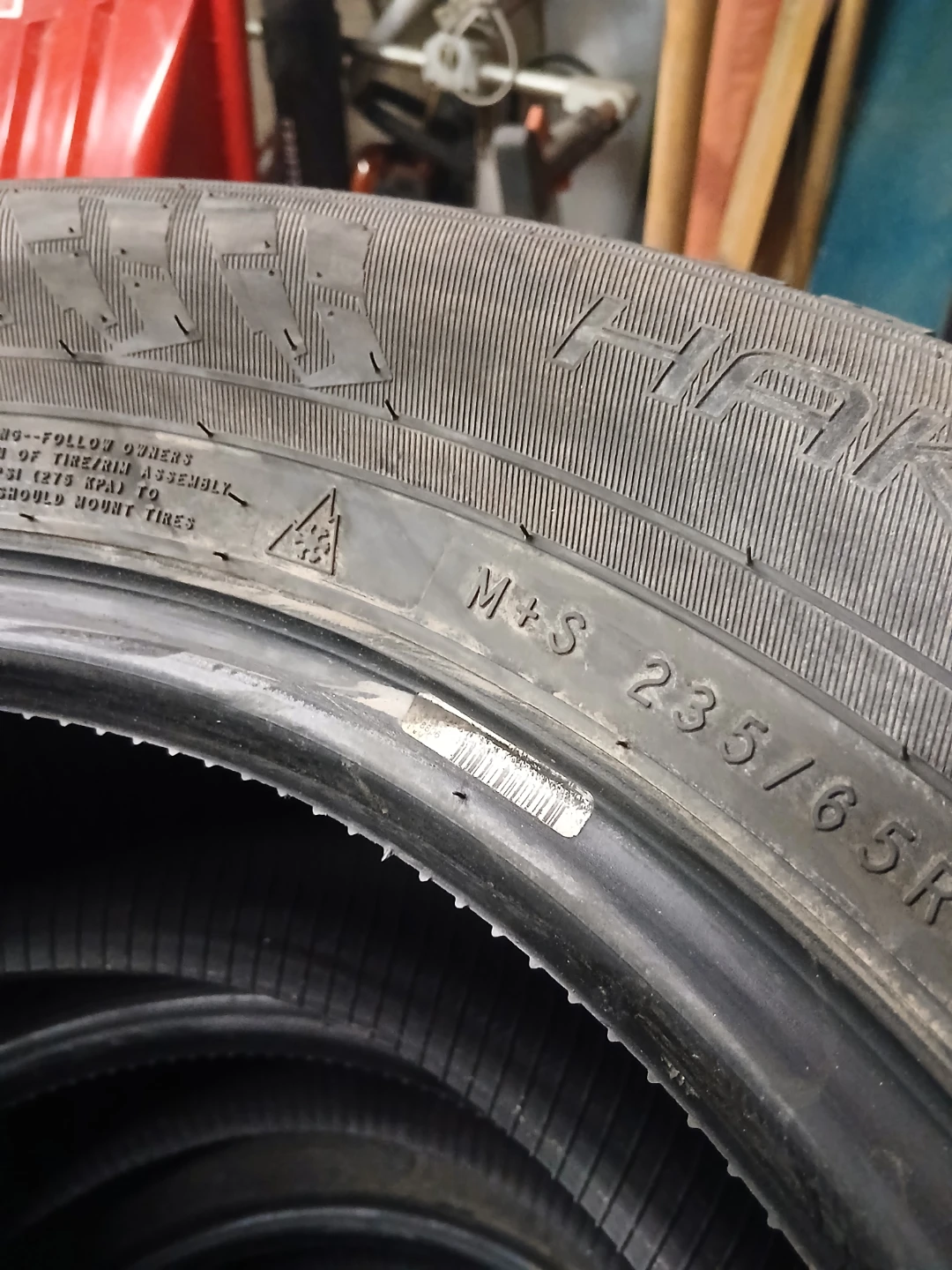 4 Nokian Hakkapeliitta CR4 235/65R16C Winter Tires - photo 5