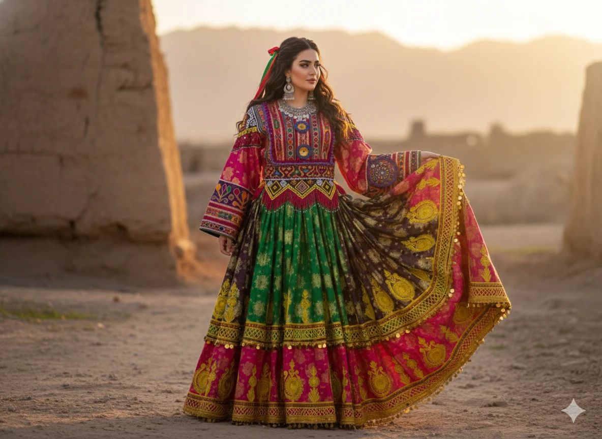Afghan Traditional Dress - photo 2