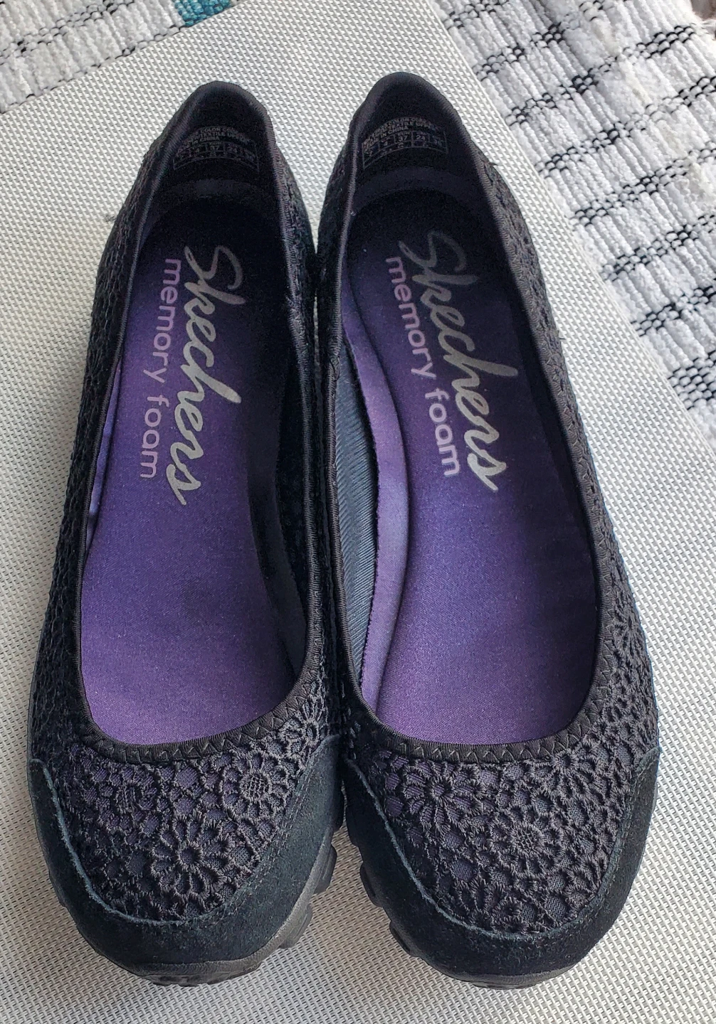 Skechers Memory Foam ballet Flats, Size 7