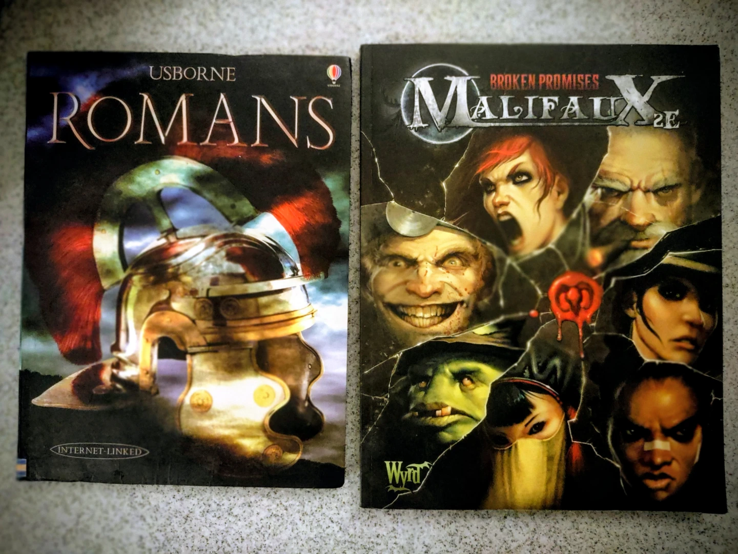 (NEW) Malifaux 2E Broken Promises'. & Romans Books 🧡