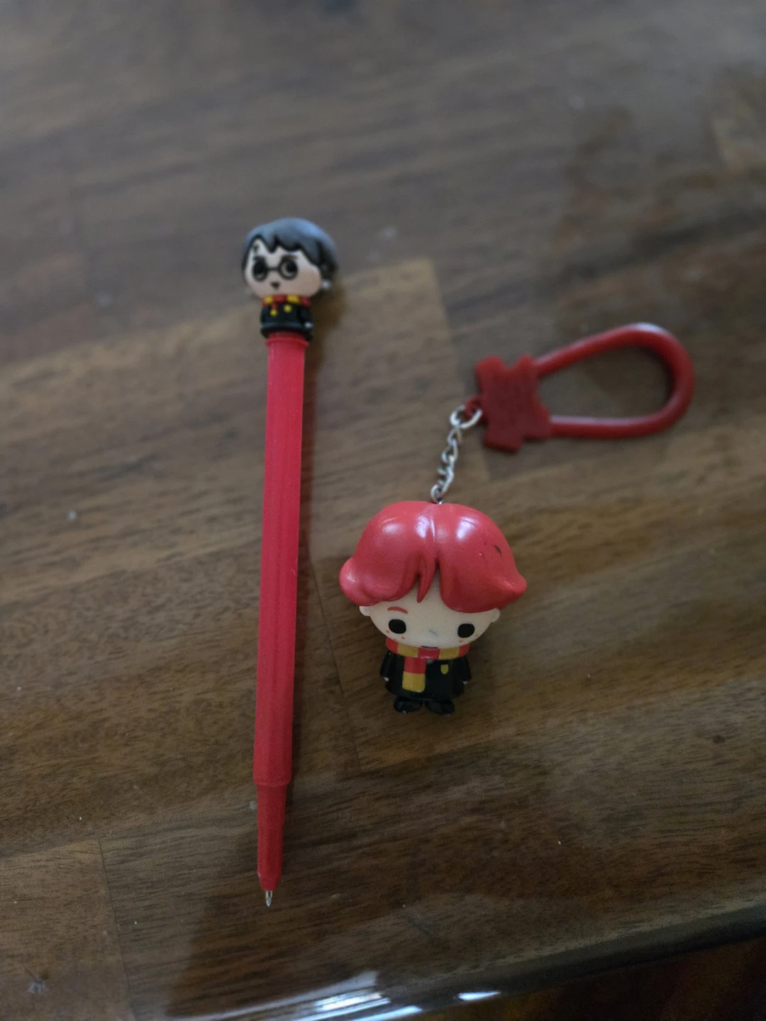 Harry Potter pen and key chain