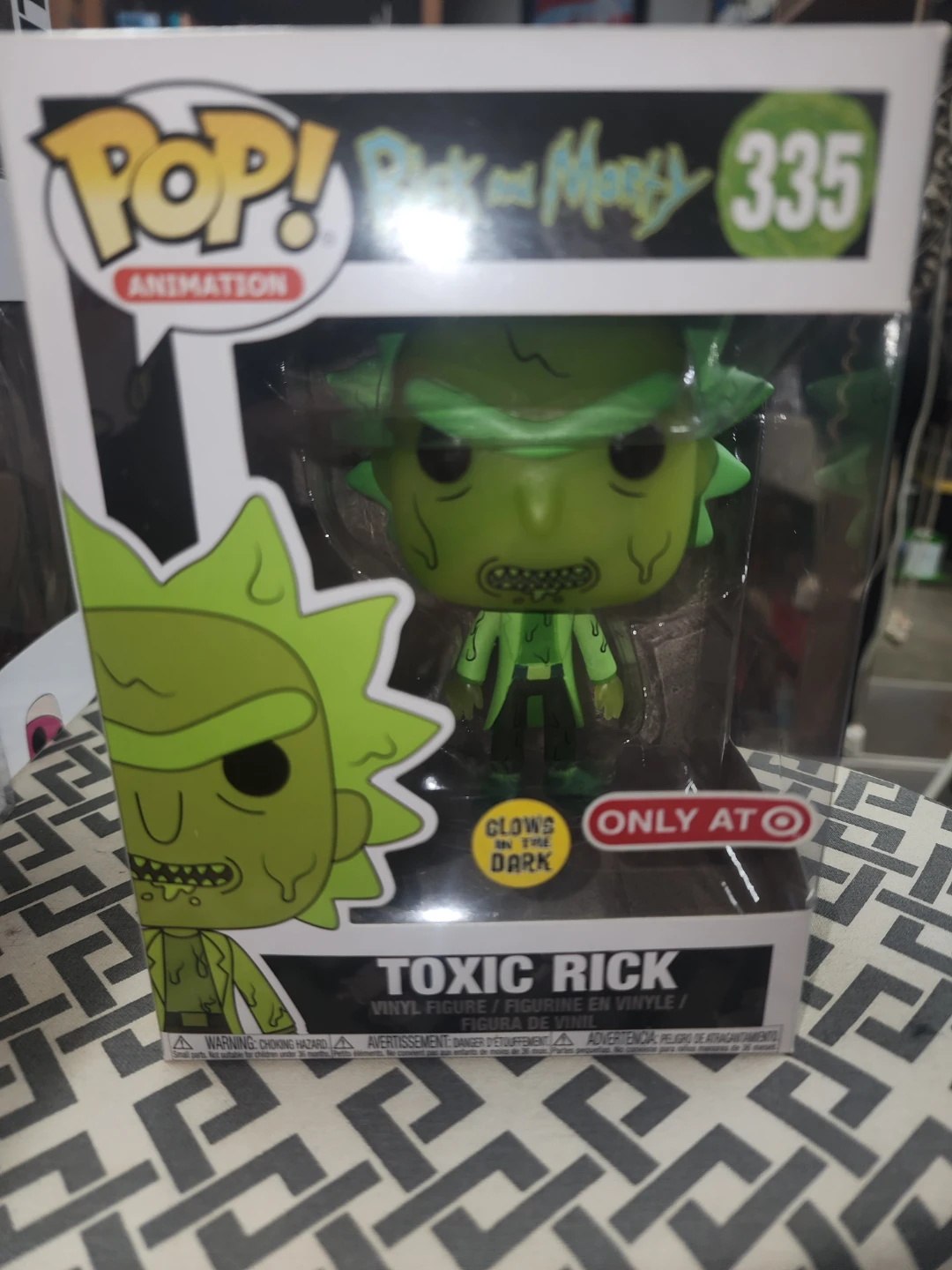 Funko Pop! Rick and Morty Toxic Rick #335 Vinyl Figure