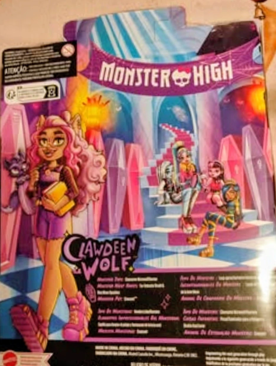 Monster High Clawdeen Wolf Doll - photo 2