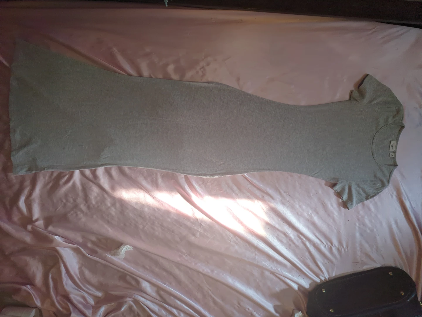 Grey Aritzia Maxi Dress
