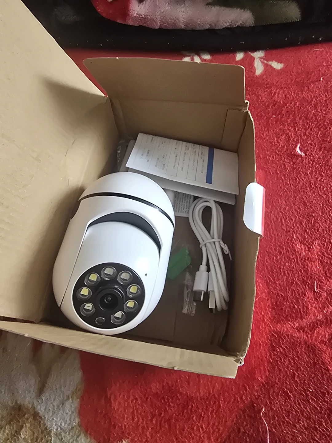 White WiFi Smart Camera with Remote Viewing - photo 2
