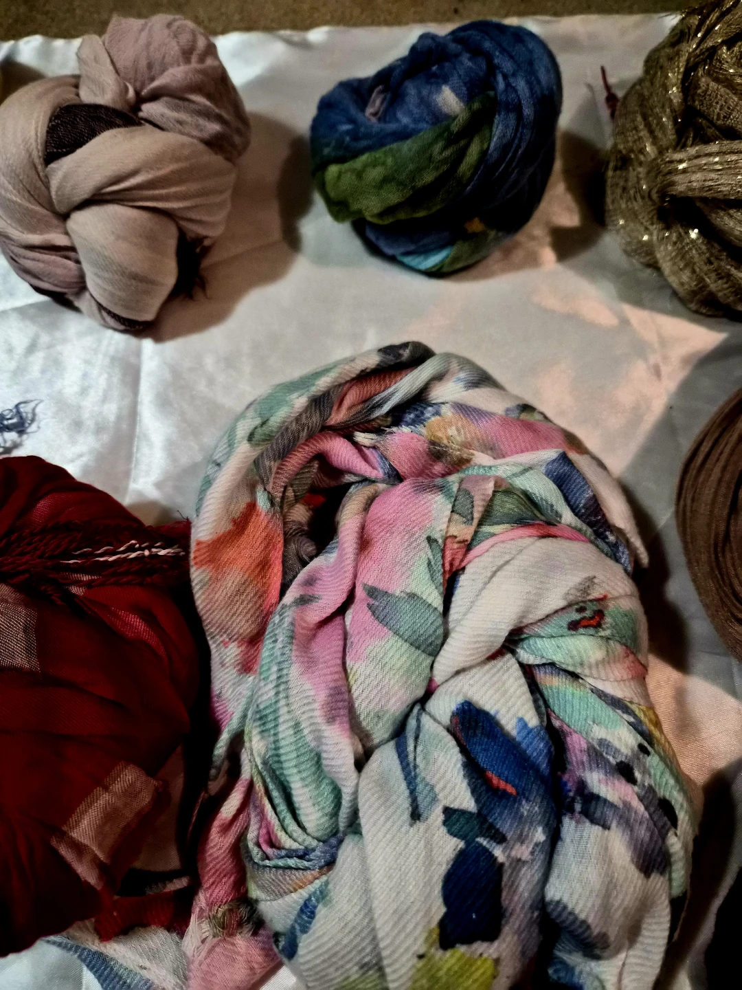 Assorted Scarves - Various Colours & Patterns - photo 4
