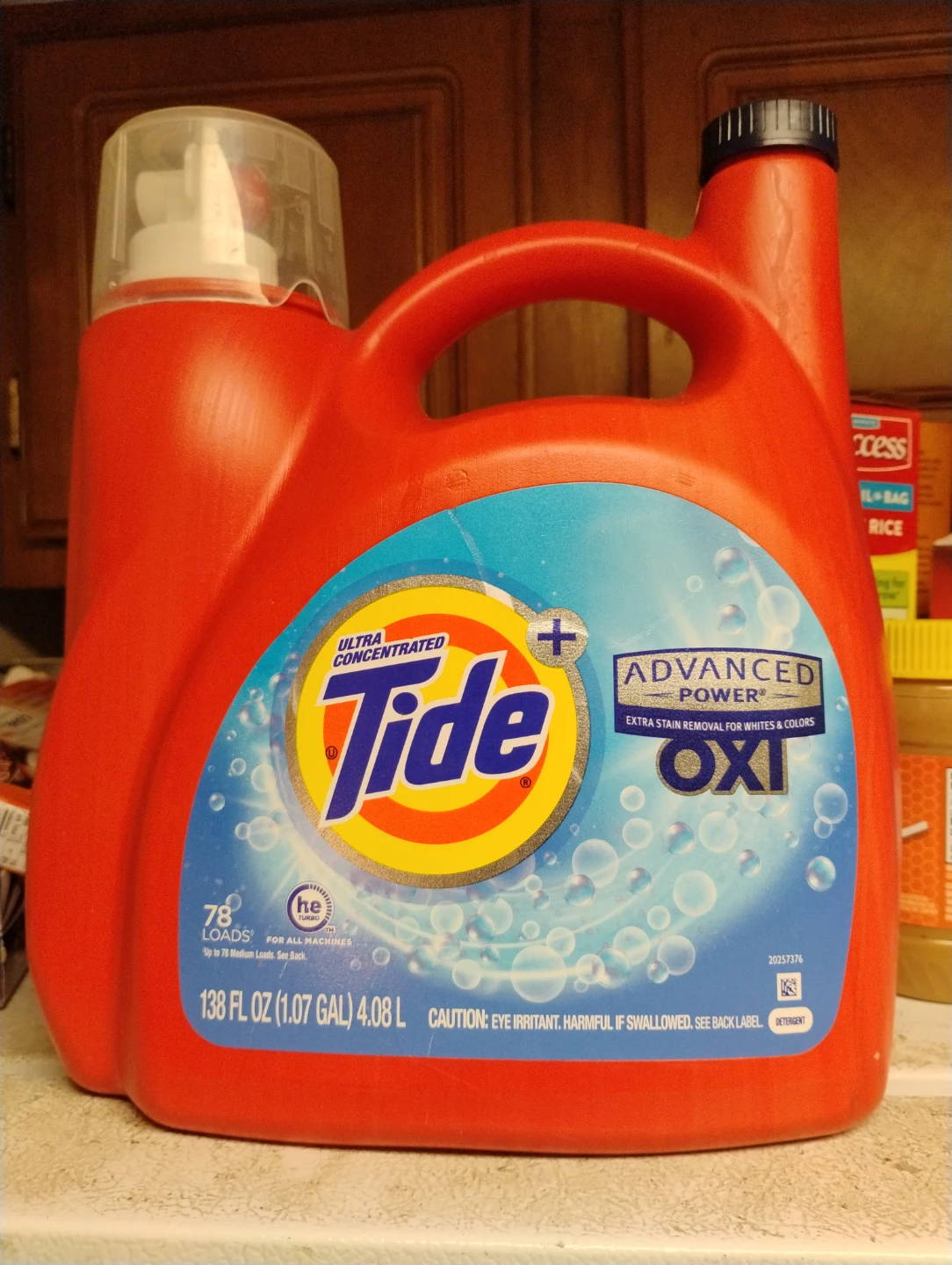 Tide Ultra Concentrated Advanced Power OXI 138 fl oz