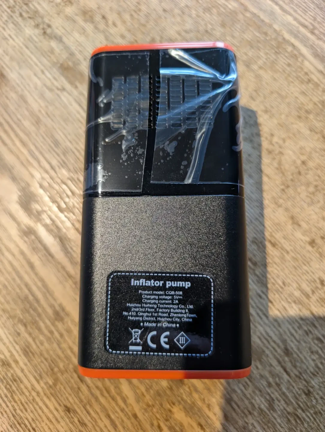 Portable Inflator Pump CQB-508 - photo 2