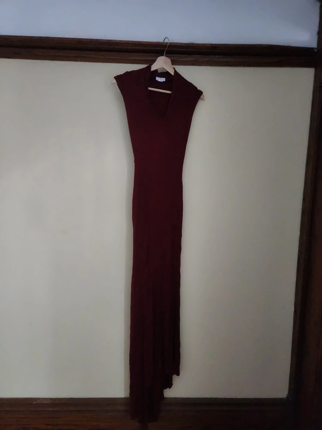 Helmut Lang floor length dress