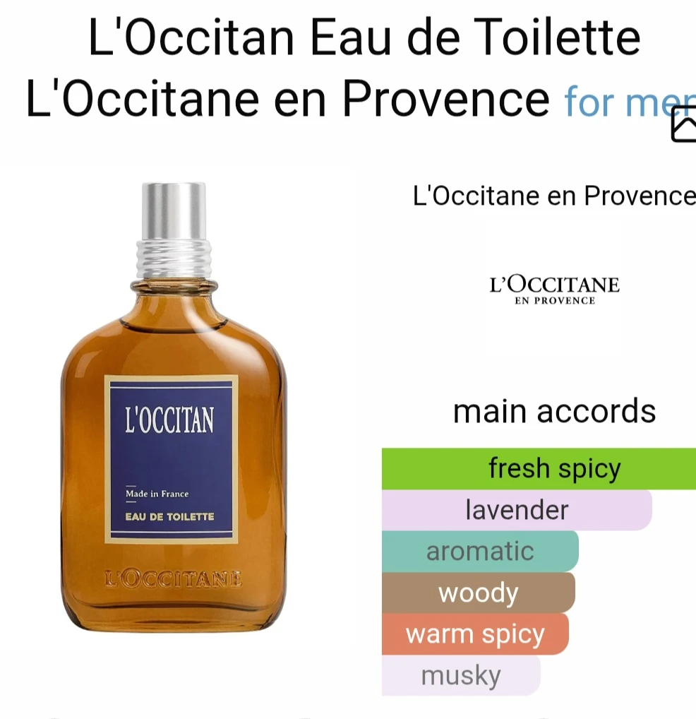 L'Occitane L'Occitan Eau de Toilette 100ml - photo 2