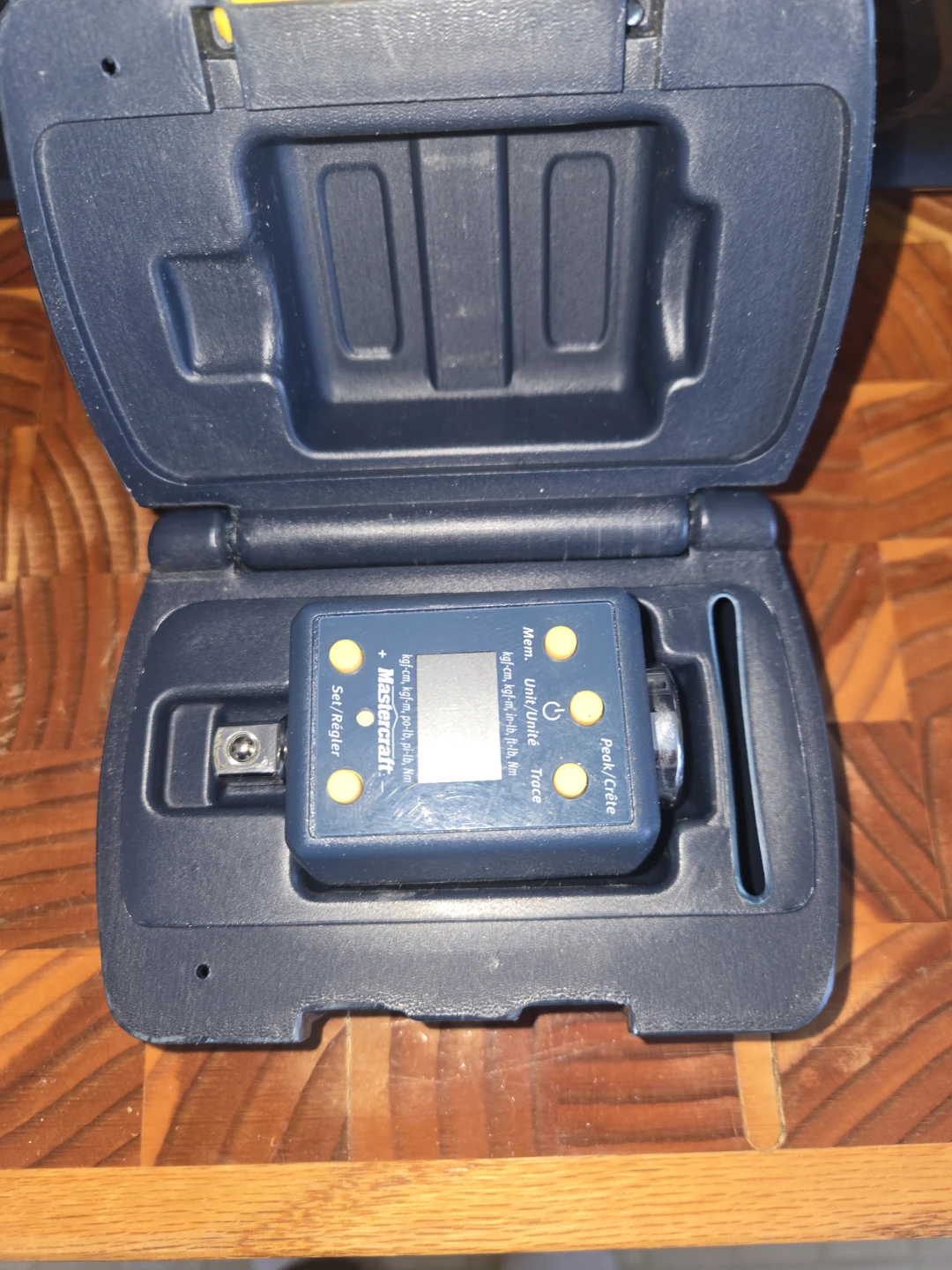Mastercraft Digital Torque Adapter with Case - photo 2
