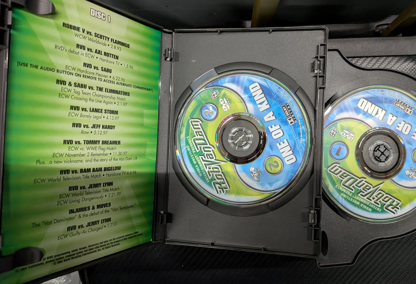 Rob Van Dam: One of a Kind (2-Disc DVD Set) - photo 3