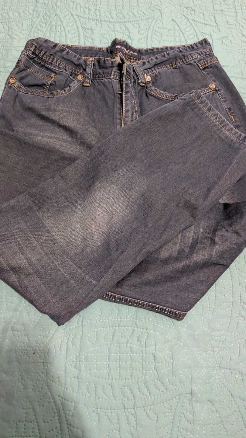 Emporio Armani Men's Blue Denim Jeans