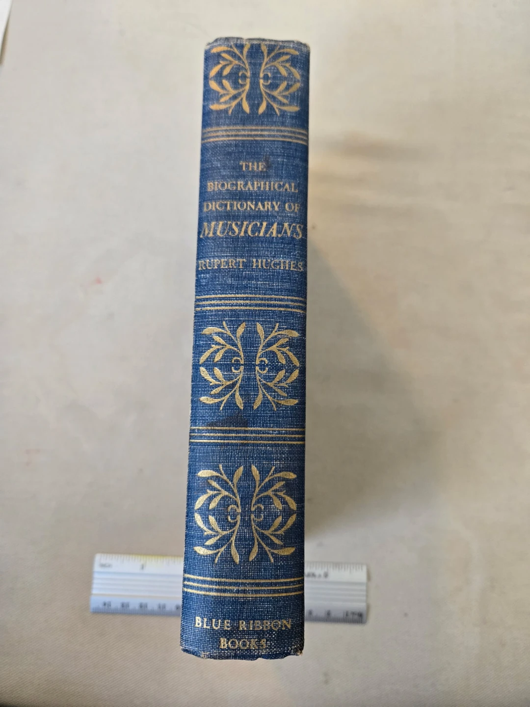 The Biographical Dictionary of Musicians Hardcover Book