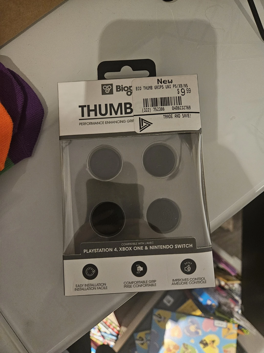 Biogenik Thumb Grips for PS4, Xbox One, Nintendo Switch